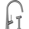 Schock Miscelatore monocomando con doccia separata CONOS PRO 528006EDM finitura acciaio inox massiccio