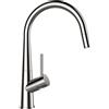 Schock Miscelatore monocomando con doccetta CONOS CON DOCCIA 528120EDM finitura acciaio inox massiccio