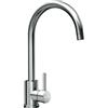 Schock Miscelatore monocomando PRIMA 533000EDM finitura acciaio inox massiccio