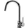 Schock Miscelatore abbattibile monocomando con doccetta AQUAPLAN 40380.80 finitura cromato