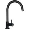 Schock Miscelatore abbattibile monocomando con doccetta AQUAPLAN SXPLANBK finitura nero opaco