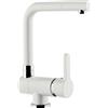 Schock Miscelatore abbattibile monocomando AQUAWINDOW LINEA SXWINLWH finitura bianco