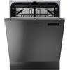 Asko PRONTA CONSEGNA - Asko Lavastoviglie a incasso sottopiano XL DBI 8447 AD.BS - Classic finitura black steel da 60 cm