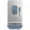 Smeg Summer Sale PRONTA CONSEGNA - Summer Sale: Smeg Macchina da caffè automatica con lancia vapore BCC12SBMEU finitura storm blue