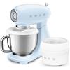 Smeg Summer Sale PRONTA CONSEGNA - Summer Sale: Smeg Impastatrice Full Color SMF05PBEU finitura azzurro + Gelatiera SMIC01