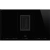 Smeg Summer Sale PRONTA CONSEGNA - Summer Sale: Smeg Piano cottura a induzione con cappa integrata HOBD682D1 in vetroceramica nero da 80 cm