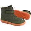 Dinint Bambini Barefoot Stivali Invernali con Imbottitura Calda,Bambini Scarpe da Escursione Comode&Antiscivolo,Mid Trekking Shoes Outdoor Unisex-Bambini e Ragazzi Gr.25-36 EU