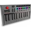RockJam Go 25 Key USB & Bluetooth MIDI Keyboard Controller con 8 Drum Pad