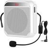 Portable Rechargeable Megafono Compatto Ricaricabile per Educatori Tour Leader e Altoparlanti