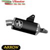 Arrow Moto Morini X-Cape 650 2024 Terminale Di Scarico Indy Race Alluminio Nero