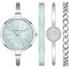 Anne Klein Women's Bangle Watch and Bracelet Set