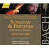 Johann Sebastian Bach Bach: Sonatas & Paritas for Solo Violin, BWV1001-1006 (CD)
