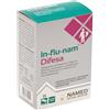Named In-flu-nam Difesa Integratore Per Il Sistema Immunitario E Le Vie Respiratorie 15 Bustine