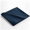 douceur d'intérieur, Lenzuolo piano (180 x 290 cm) Biolina Blu Notte, 100% Cotone Bio
