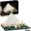 LEGO Architettura 21058 La Grande Piramide di Giza, Modello Hobby Creativo da Co