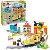 LEGO DUPLO My Town 10428 Il grande treno interattivo della comunità - Giocattoli