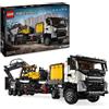 LEGO Technic 42175 Camion Volvo FMX ed escavatore elettrico EC230 - Set di veico