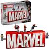 LEGO Marvel 76313 MARVEL Logo e i suoi Super Eroi - Gioco di costruzioni Avenger