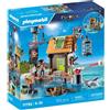 PLAYMOBIL 71792 Porto e covo dei pirati con prigioni