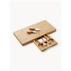 ladelle Set tagliere con coltelli per formaggi Fromagerie 5 pz -