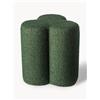 POLSPOTTEN Pouf in bouclé Clover -