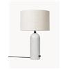 GUBI Lampada da tavolo grande con luce regolabile e base in marmo Gravity, varie misure - Beige, Bianco