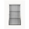 Ferm Living Vetrina da parete Haze - Trasparente, Argento
