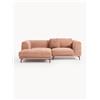 Westwing Collection Divano angolare 3 posti Allpa - Terracotta