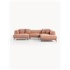 Westwing Collection Divano 4 posti Allpa - Terracotta