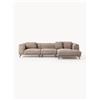 Westwing Collection Divano angolare 4 posti Allpa - Marrone chiaro
