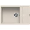 Elleci Lavello Elleci Incasso 1 vasca 78x50 Unico 310 Granitek Bianco Soft LGU31039