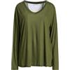 PUROTATTO - Basic t-shirt - Verde militare