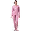 Noidinotte; more than pyjamas Noidinotte - Pigiama Donna Invernale in Caldo Cotone Articolo Pois. - M Rosa