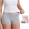 momcozy Intimo Post-Parto in Cotone, Set da 7 Slip Post-Parto, Slip monouso Traspiranti da Donna con Vita Media e Ampio Cavallo