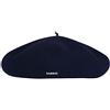 Kangol Berretto Basco Anglobasque in Lana da Donna XL (60-61 cm) - Blu