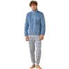 Noidinotte; more than pyjamas Noidinotte - Giacca eco-pelliccia aticolo unito. - XL Azzurro