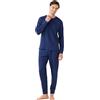 Noidinotte; more than pyjamas Noidinotte - Pigiama Uomo Estivo in Cotone Articolo Navy DOT. - L Blu