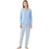 Noidinotte; more than pyjamas Noidinotte - Pigiama Donna Estivo in Cotone Articolo Bloom.