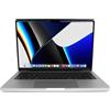 Apple MacBook Pro 14 pollici (2021) M1 Pro 8-Core, GPU 14-Core, Argento - 16GB - 512GB SSD - Italiano - Buono