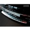 Avisa 2/35341 Protezione Paraurti Posteriore in Acciaio INOX per Audi A6 (C8) Avant 2018-Ribs, Argento