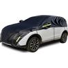 Konnfeir Mezza copertura copriauto per inverno estate copri carrozzeria per esterni per interni Impermeabile antipolvere universal Materiale poliestere 210D con cotone (SUV)