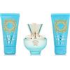 Versace Dylan Turquoise Pour Femme Set Eau de Toilette 50 ml + Gel Doccia 50 ml + Gel Corpo 50 ml