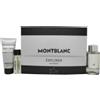 Montblanc Set regalo Mont Blanc Explorer Platinum 100 ml EDP + 100 ml gel doccia + 2 x 7,5 ml EDP