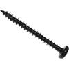 Forgefix Spectre PZ Compatibile Legno Vite Pan Nero 5 x 40mm Box 200 dispongono di una padella, compatibile con pozidrive, testa incassata, completamente filettata con una filettatura dentata