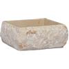 vidaXL Lavandino Crema 30x30x13 cm in Marmo