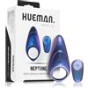 HUEMAN Neptune Vibrating Cock Ring + Remote 10.7 cm