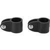 XUMIUZIY Bimini Top Jaw Slide in Nylon da 22 Mm, Confezione da 2 Accessori Marini Neri per Accessori per Barche e Yacht (22MM Hardware per Parasole)