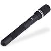 VGEBY Estensore per Stecca da Biliardo in Lega di Alluminio da 32,6 cm, Estensione telescopica a Spinta (Colore: Nero)