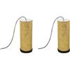 2 Pack Tubi Sonori Giocattolo Percussione Musicale Bambini Strumenti