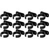 Set of 2 Clip Supporto Microfono Asta Porta Da Tavolo Del Universale
